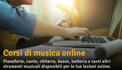 Corsi di musica online