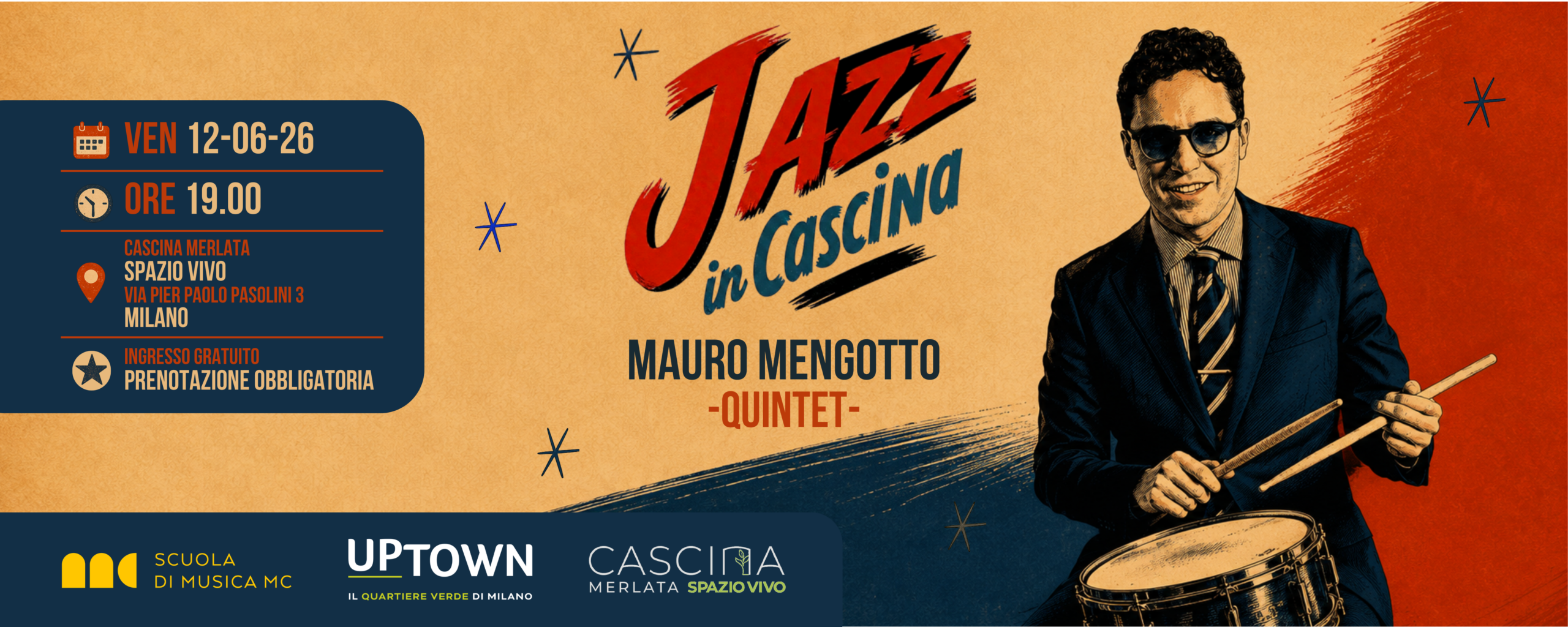 JAZZ in CASCINA con Mauro Mengotto Quintet